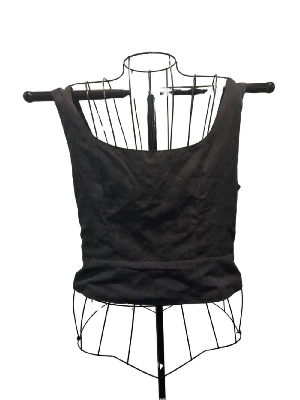 Scarlet Darkness Black Vest, corset XL - Picture 3 of 5